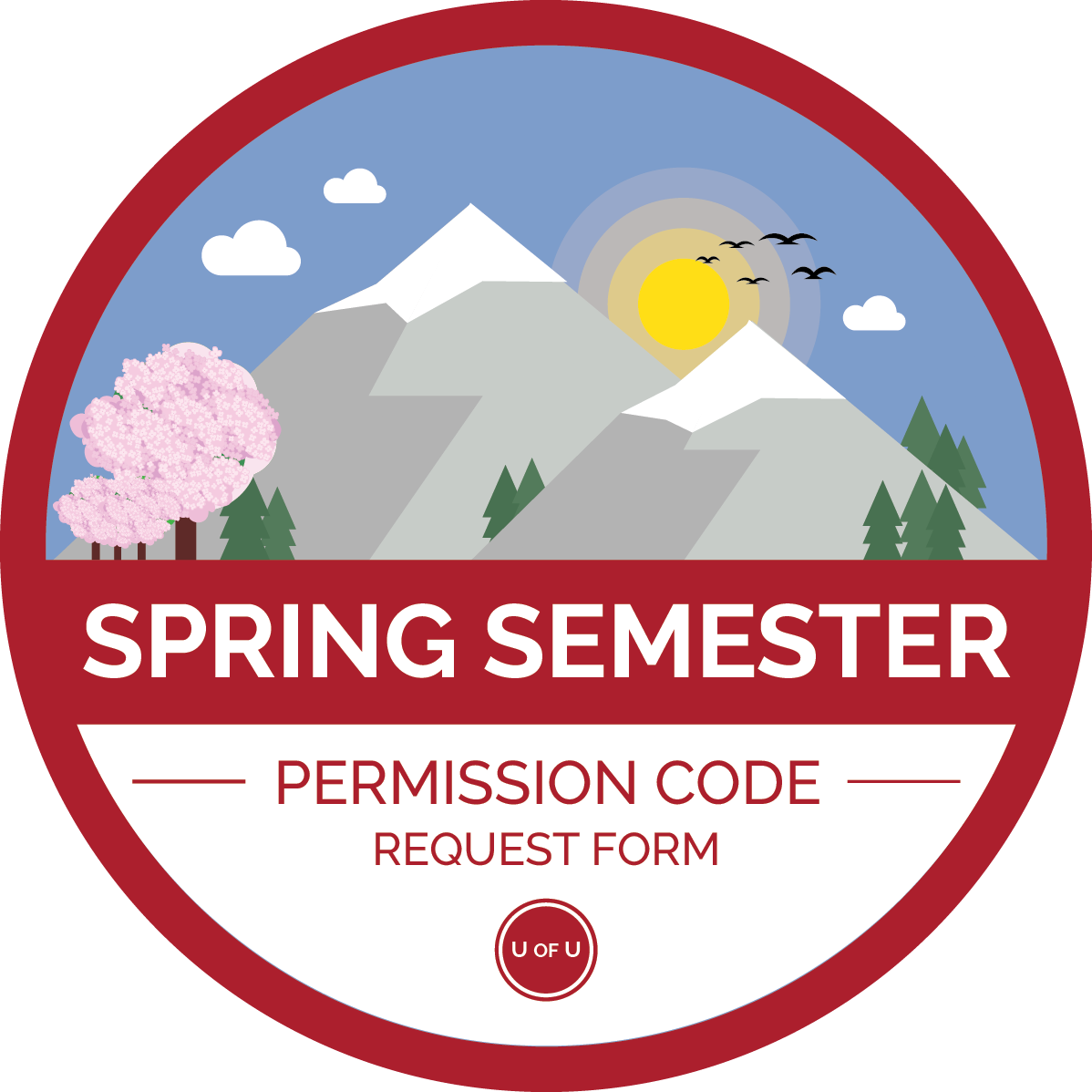 Button to submit Spring permission code 